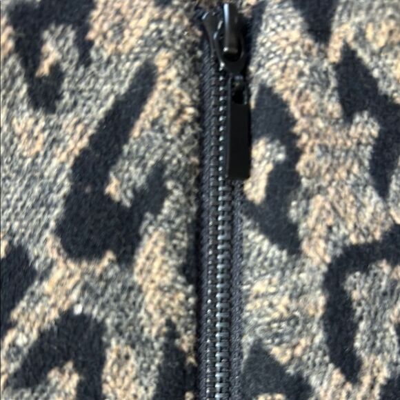 Tart Collections Leopard Print Coat Fleece Size Small - Picture 4 of 6